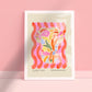 Squiggly Vase | Unframed