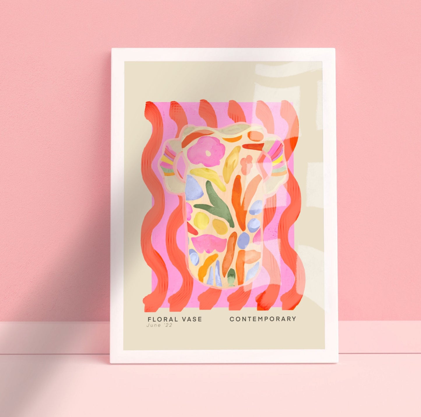 Squiggly Vase | Unframed