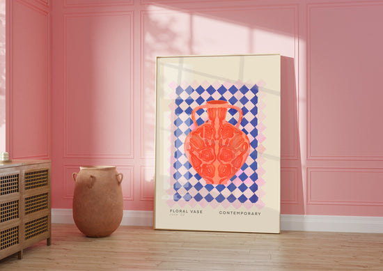 Orange Vase | Unframed