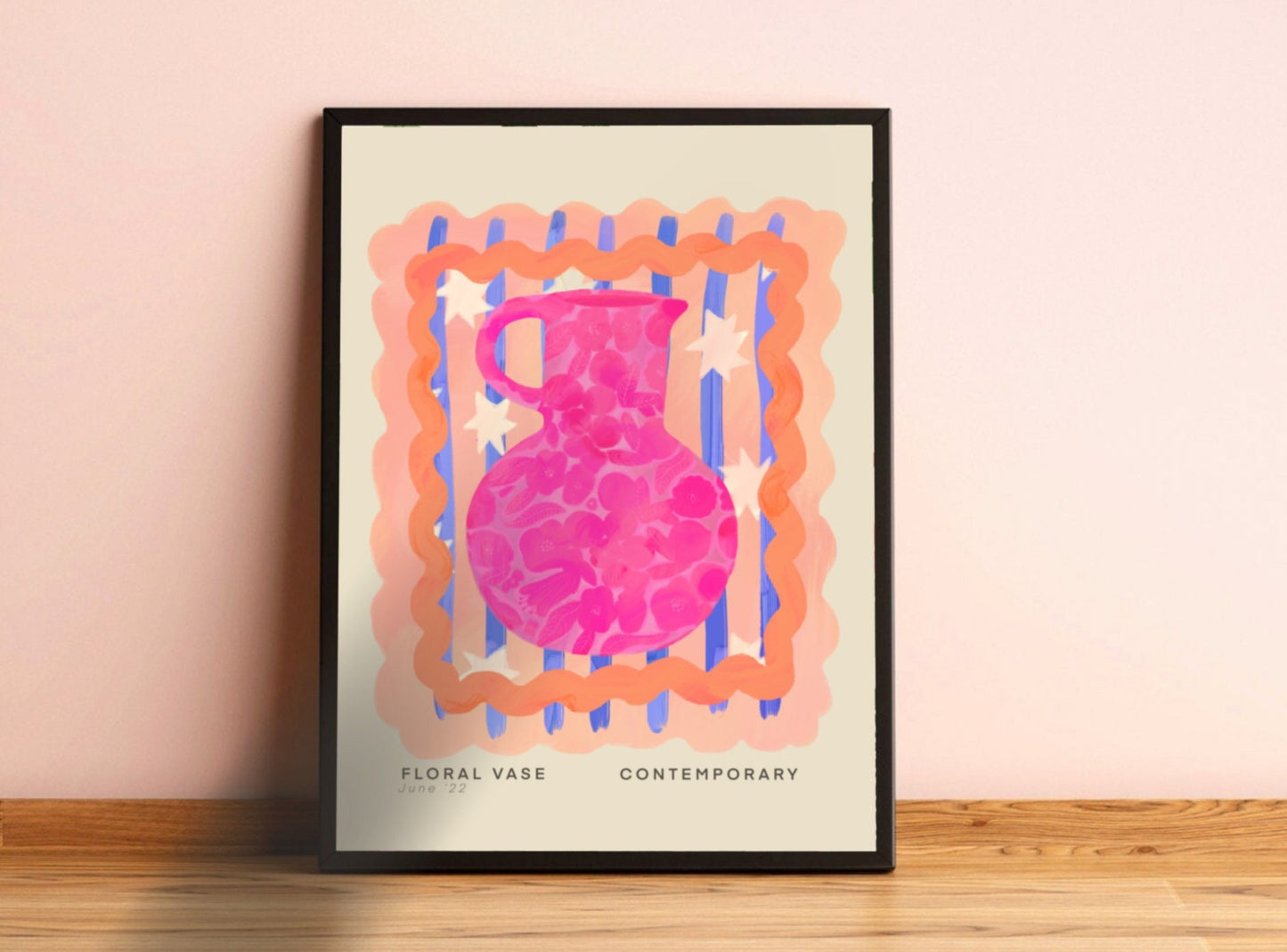 Pink Vase | Unframed
