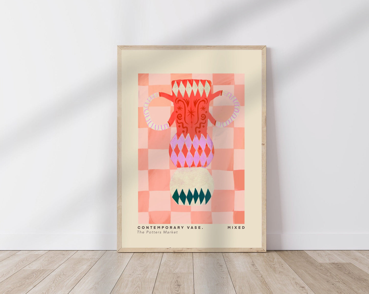 Patterned Vase | Unframed