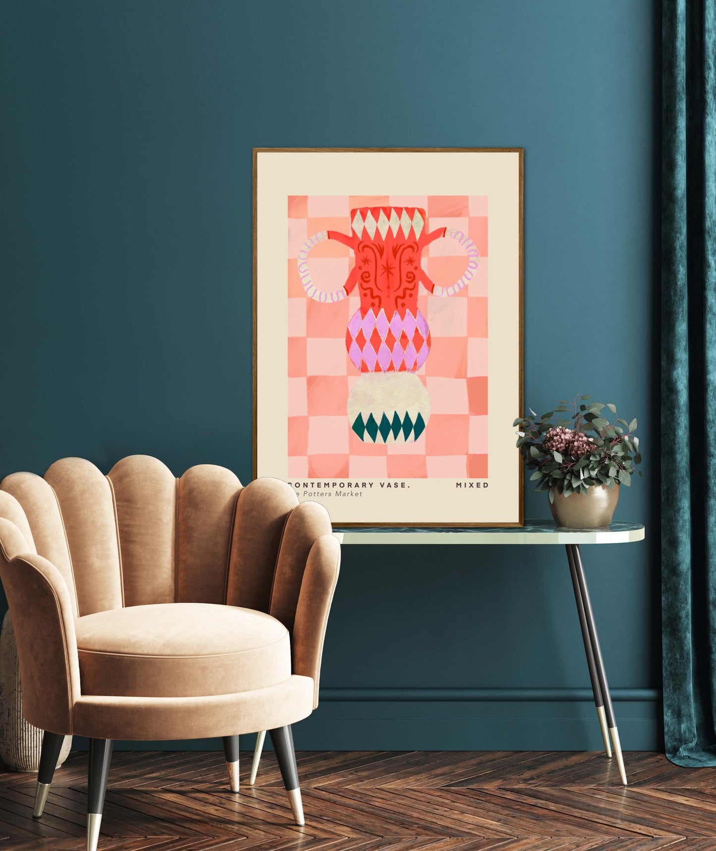 Patterned Vase | Unframed