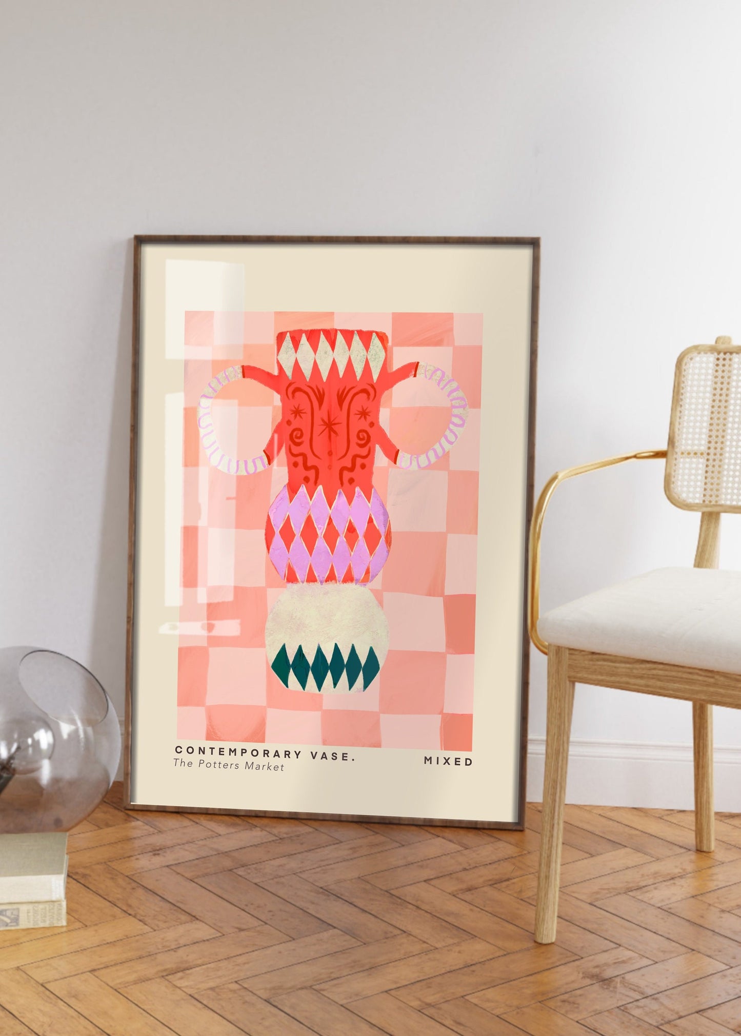 Patterned Vase | Unframed