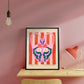 Purple Vase | Unframed