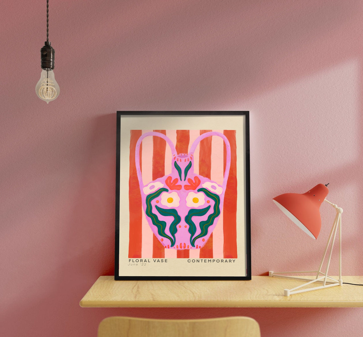Purple Vase | Unframed