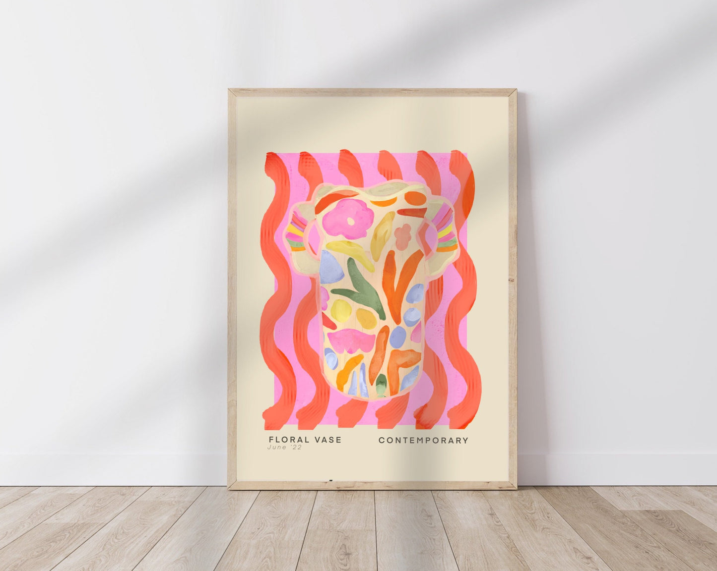 Squiggly Vase | Unframed