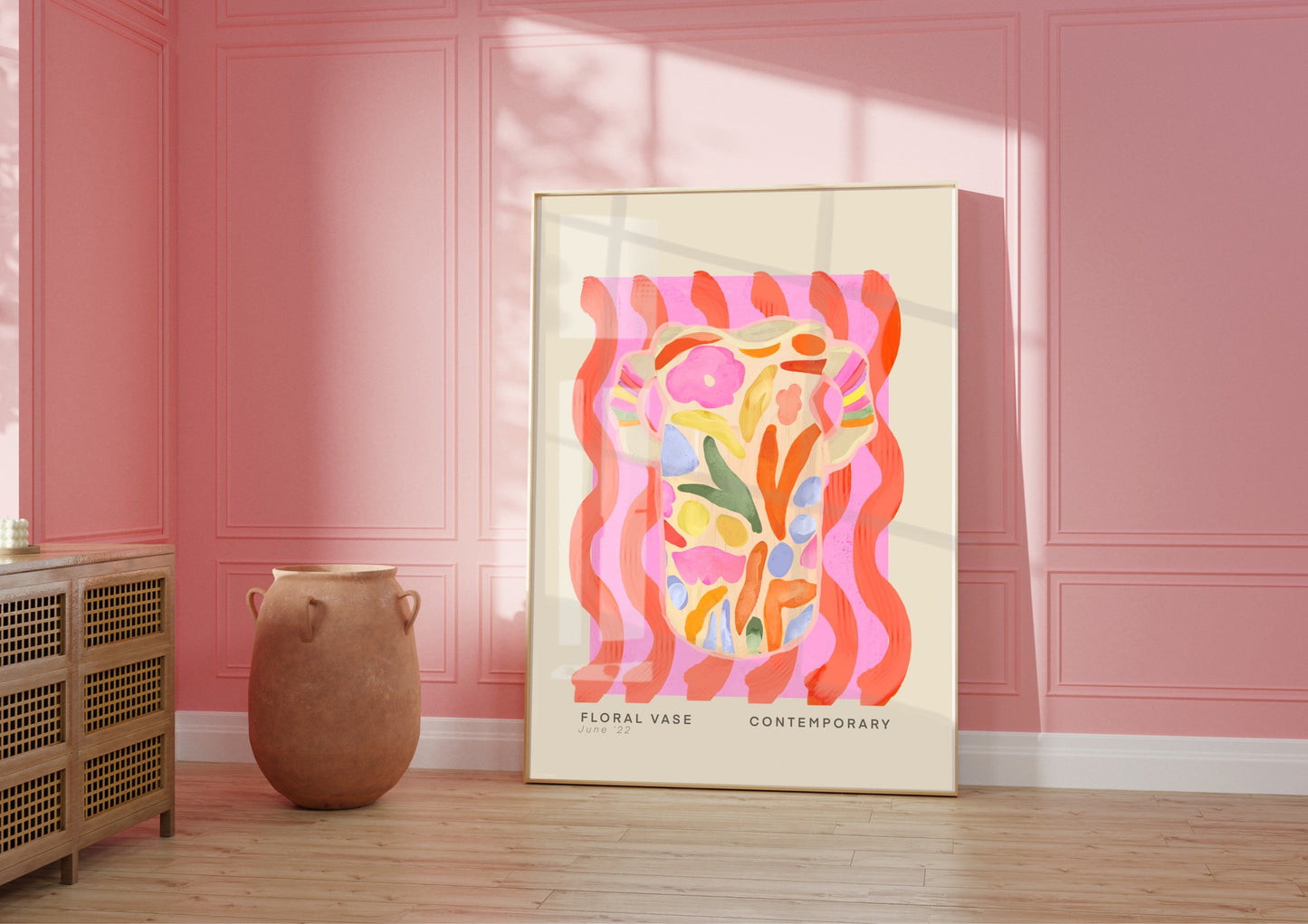 Squiggly Vase | Unframed