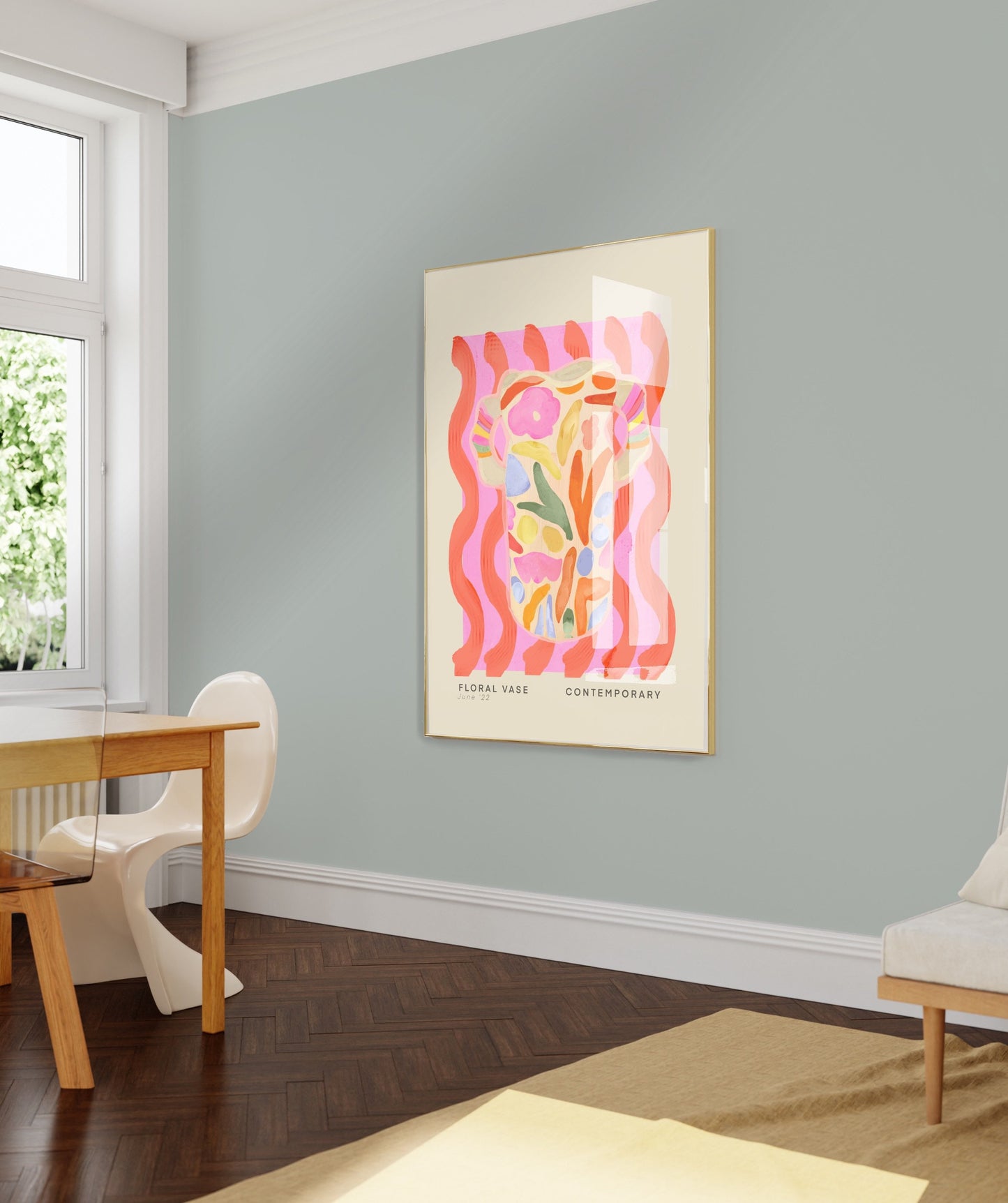 Squiggly Vase | Unframed