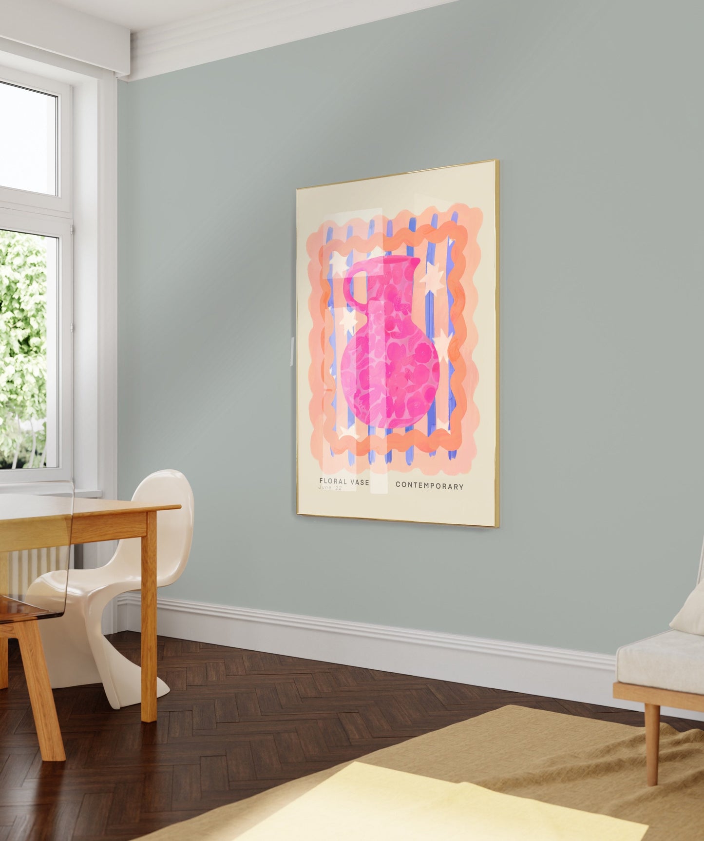 Pink Vase | Unframed