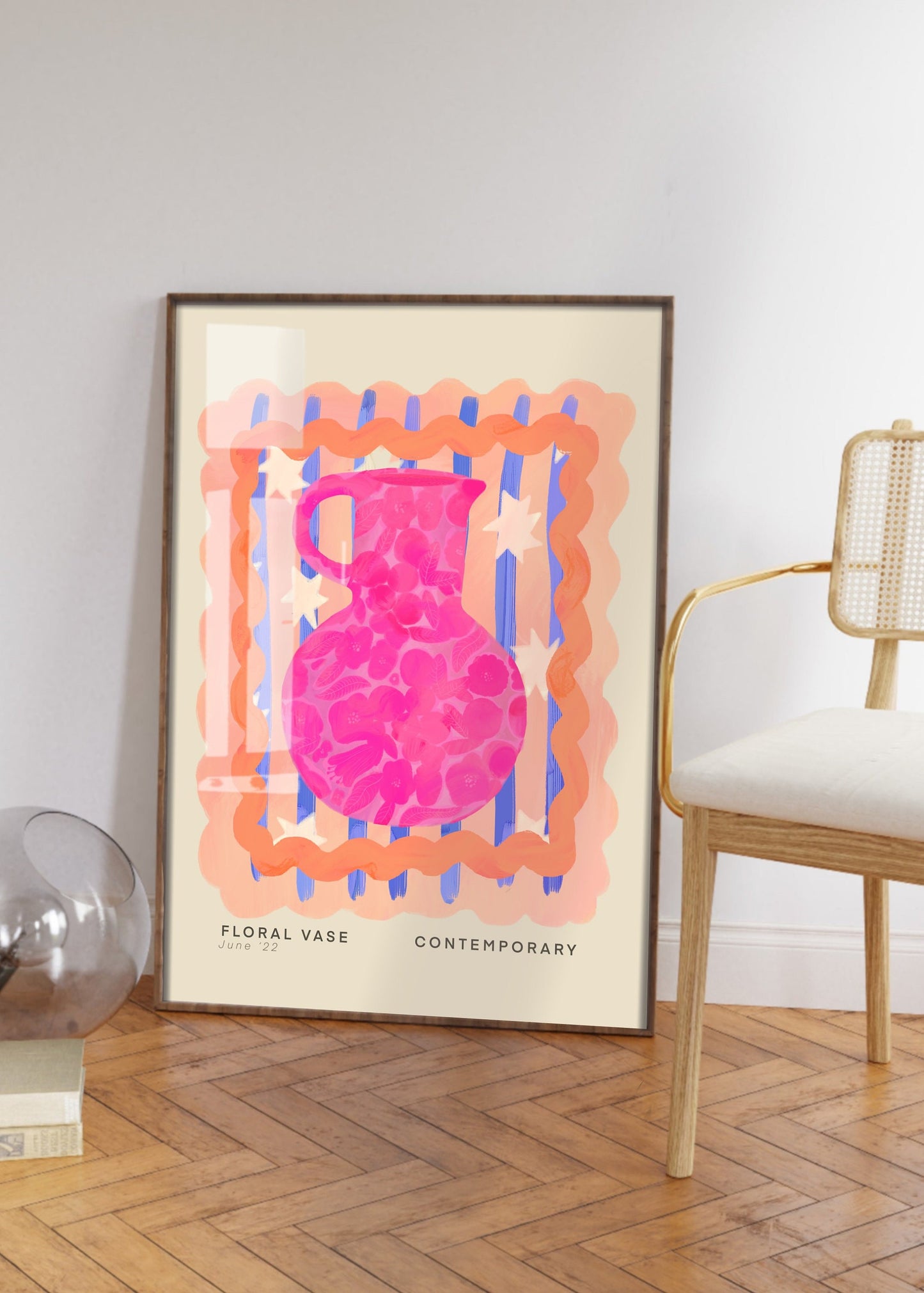 Pink Vase | Unframed