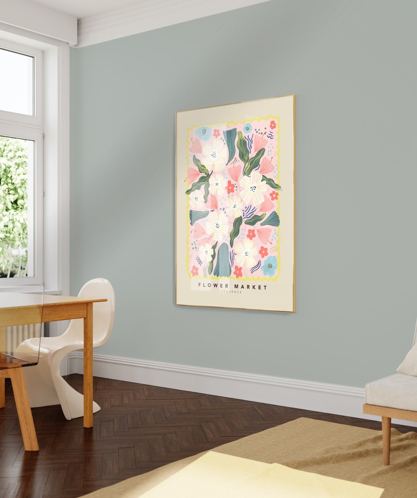 Provence Flower Market | Unframed