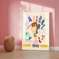 A Little Bit of My Magic / Children’s Wall Art / Kids Prints / children’s Prints / Nursery / happy Print / play room / Wall Art / Kids Room