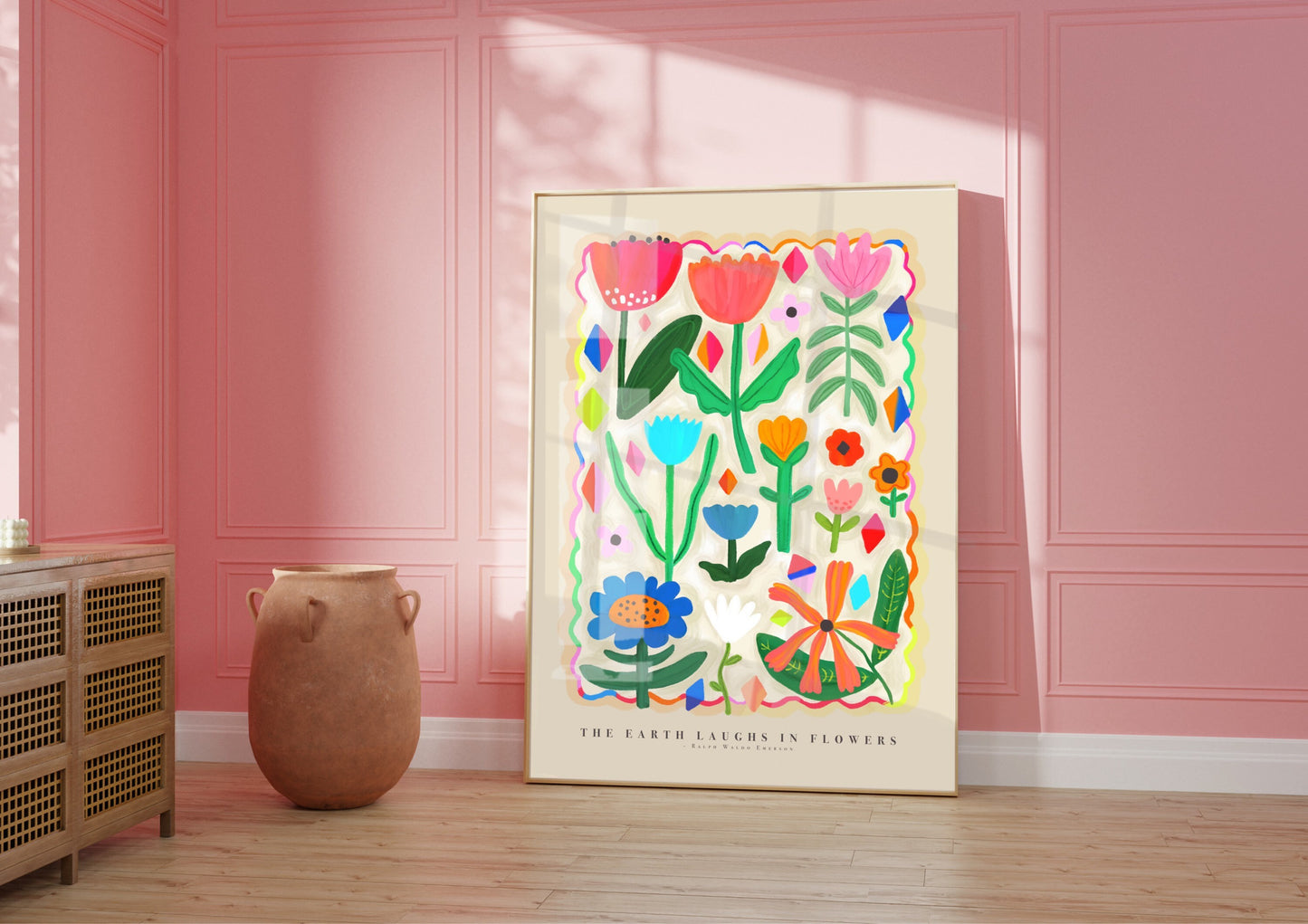 Earth Laughs | Unframed