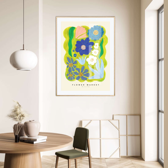 Sicily Flower Market | Unframed