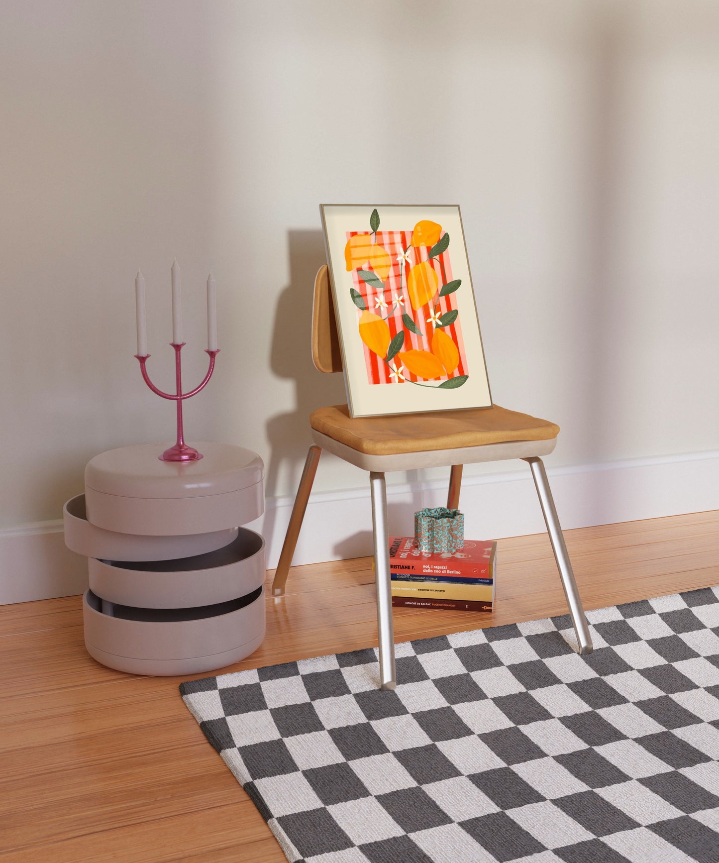 Lemon Fruit Market | Unframed