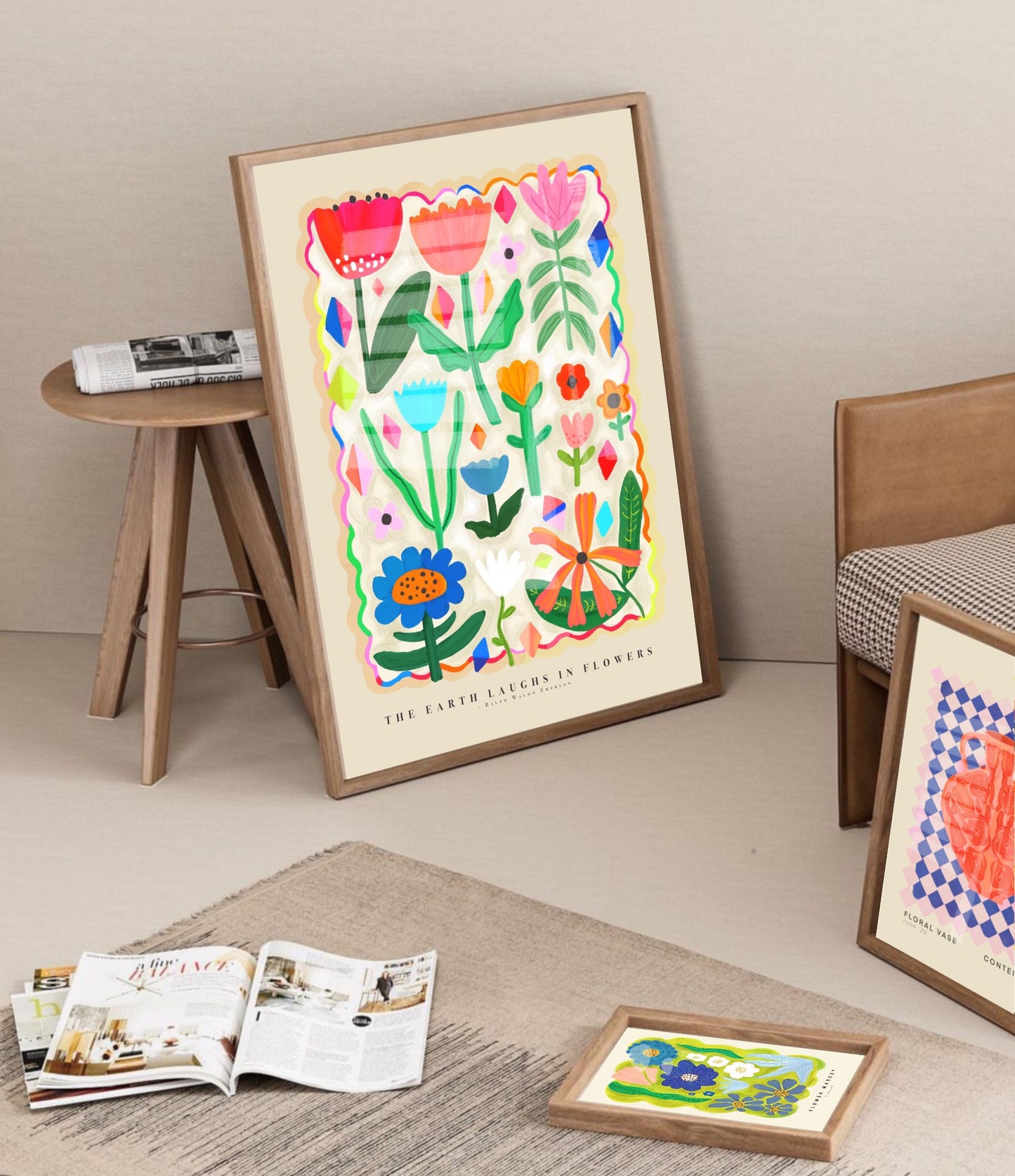 Earth Laughs | Unframed