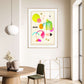 Bright Colourful Abstract Print, Maximalist Home, Abstract Print, Gallery Wall, Colourful Gallery Wall, Bright Colourful Art Print, Modern