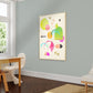 Bright Colourful Abstract Print, Maximalist Home, Abstract Print, Gallery Wall, Colourful Gallery Wall, Bright Colourful Art Print, Modern