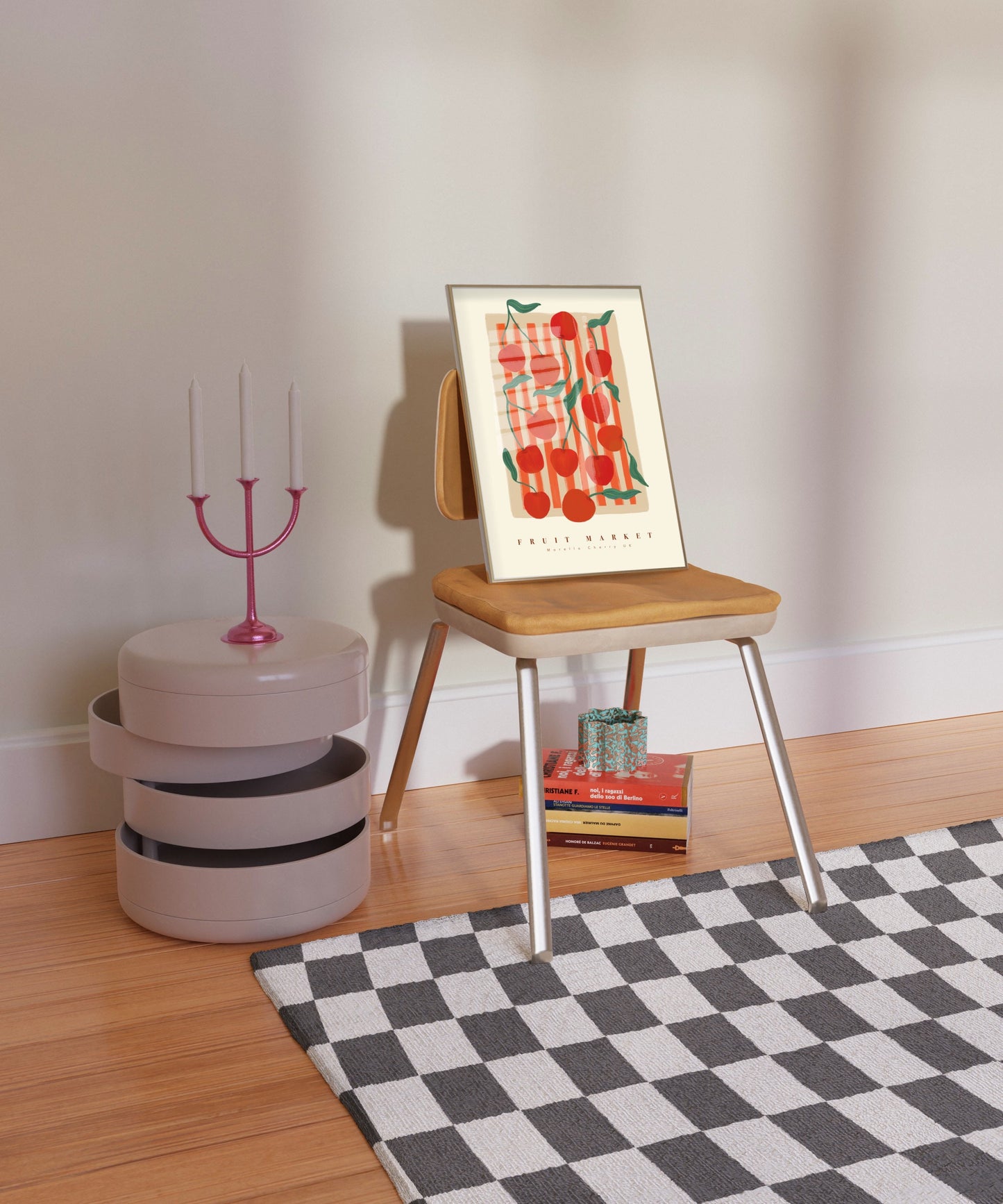 Cherry Fruit Market | Unframed