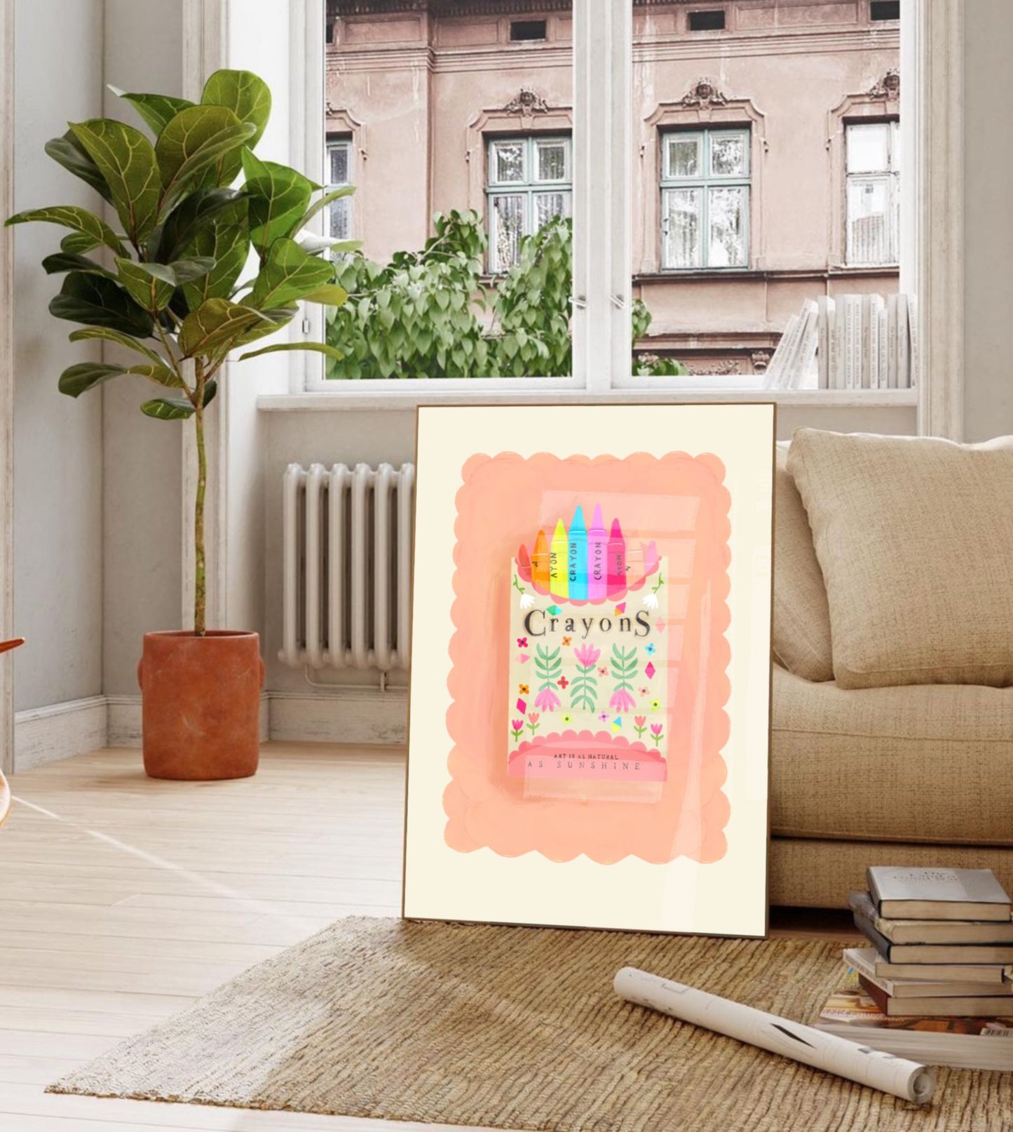 Crayons | Unframed