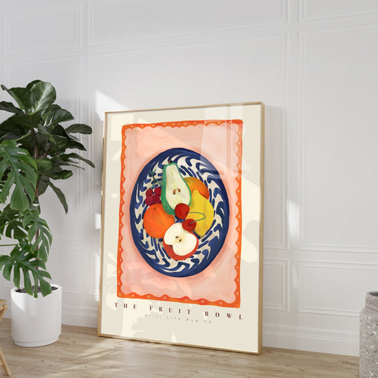 Flat Fruit Bowl | Unframed