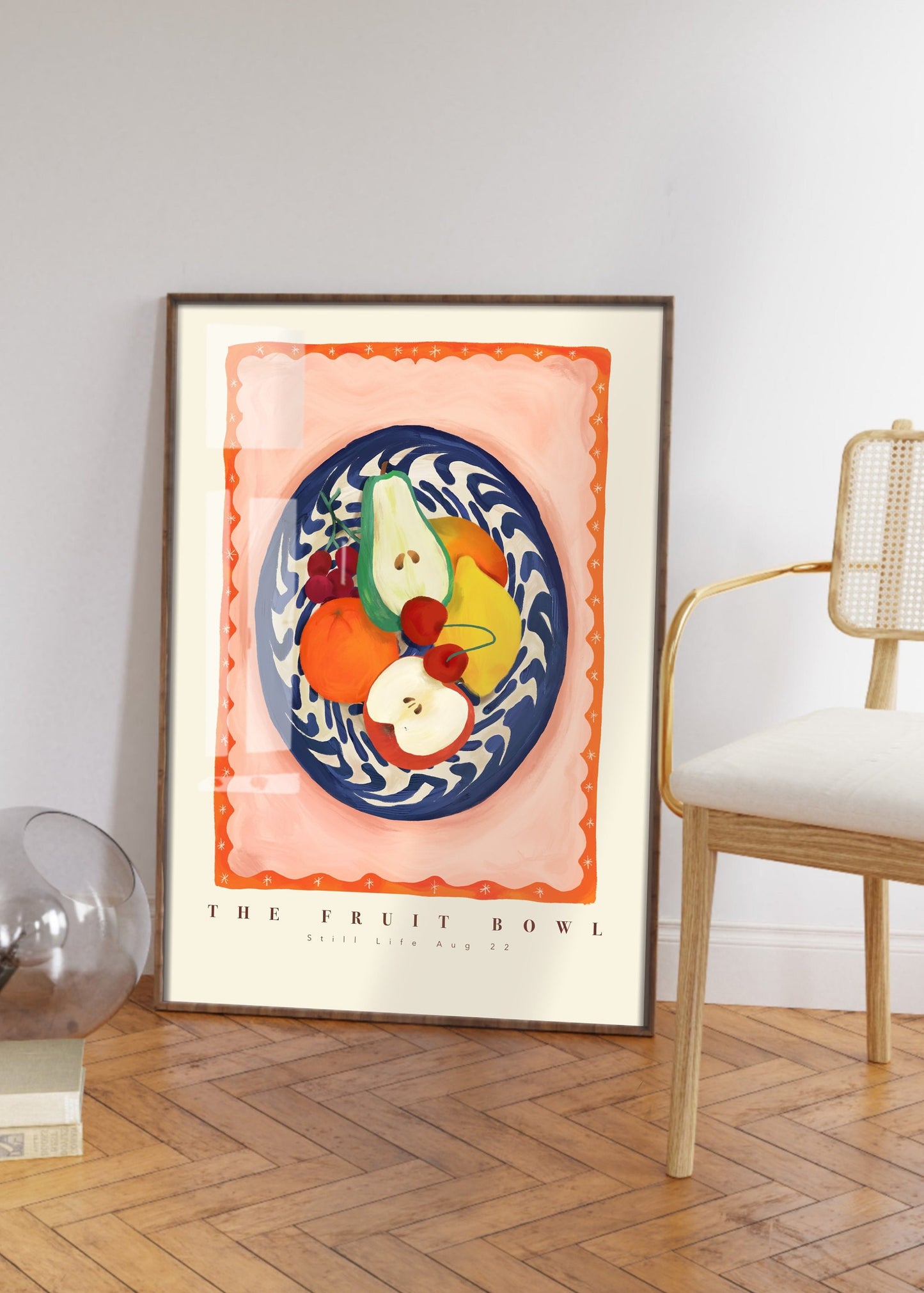 Flat Fruit Bowl | Unframed