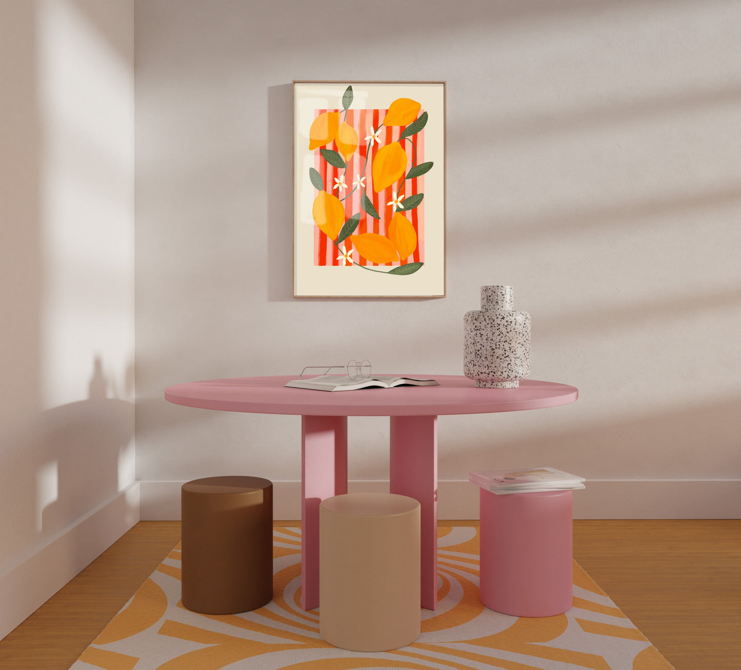 Lemon Fruit Market | Unframed