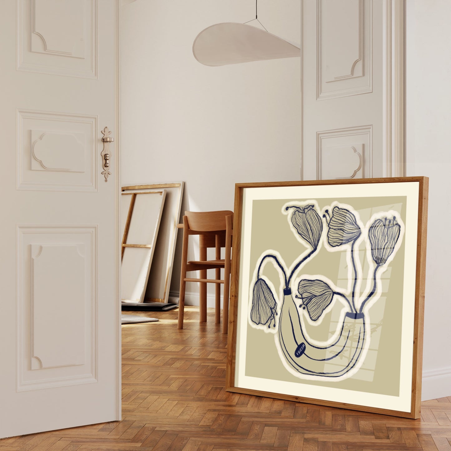 Banana Vase | Unframed