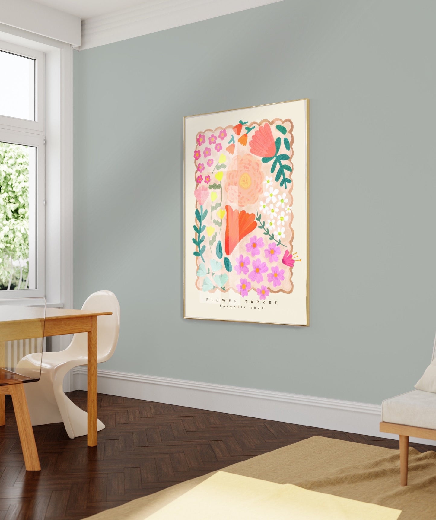 Columbia Road Flower Marker | Unframed