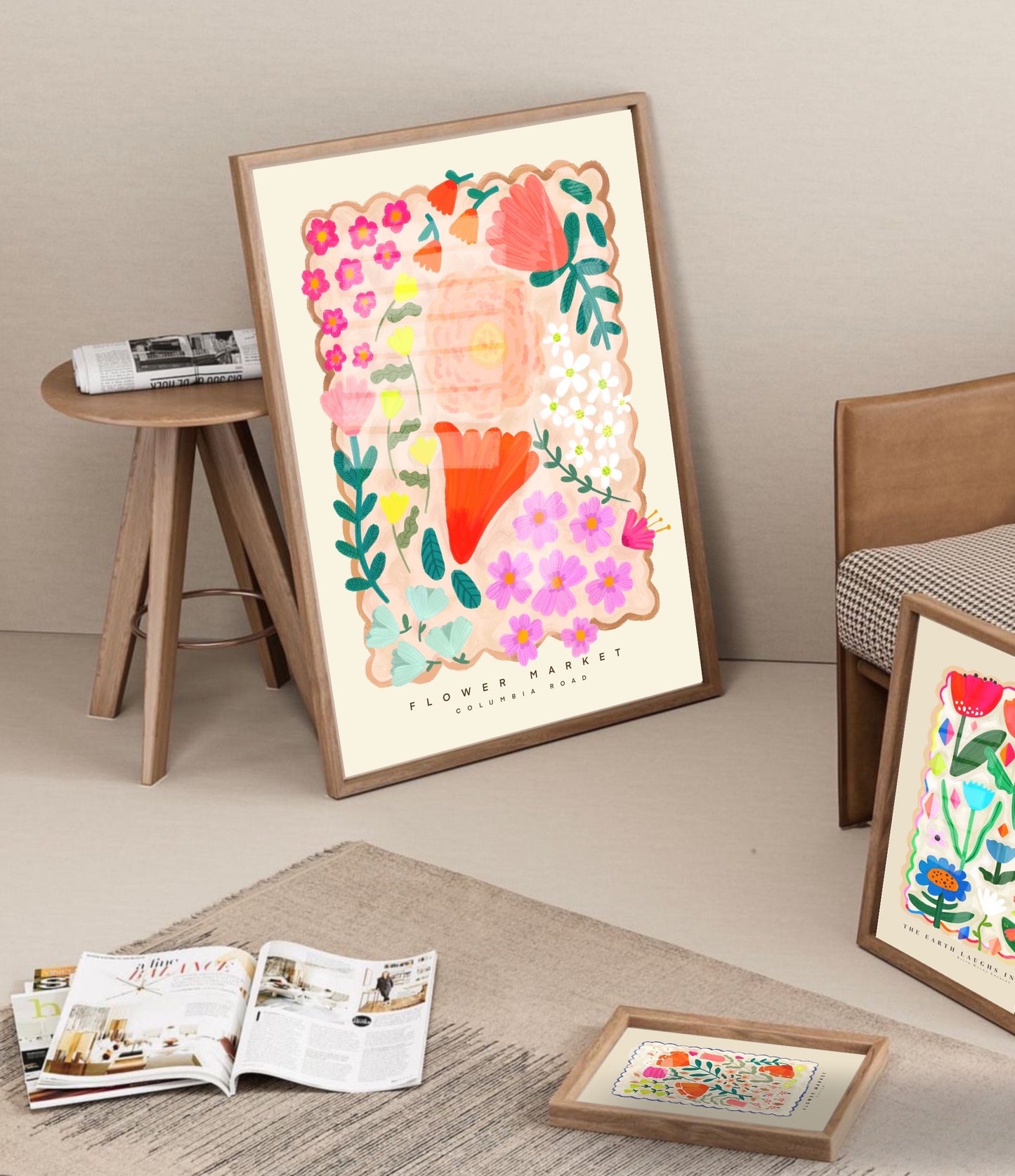 Columbia Road Flower Marker | Unframed