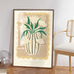 Neutral Floral Vase, Colourful Quirky Handrawn Art, Jug, Colourful Art, Neutral Art Print, Modern Art Print, Gallery Wall, Boho, Scandi