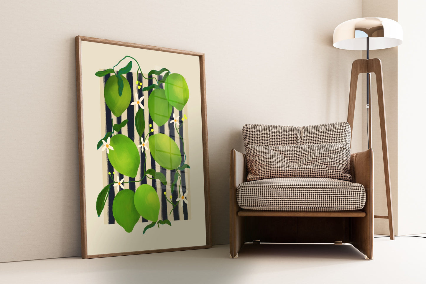 Lime Fruit Market | Unframed