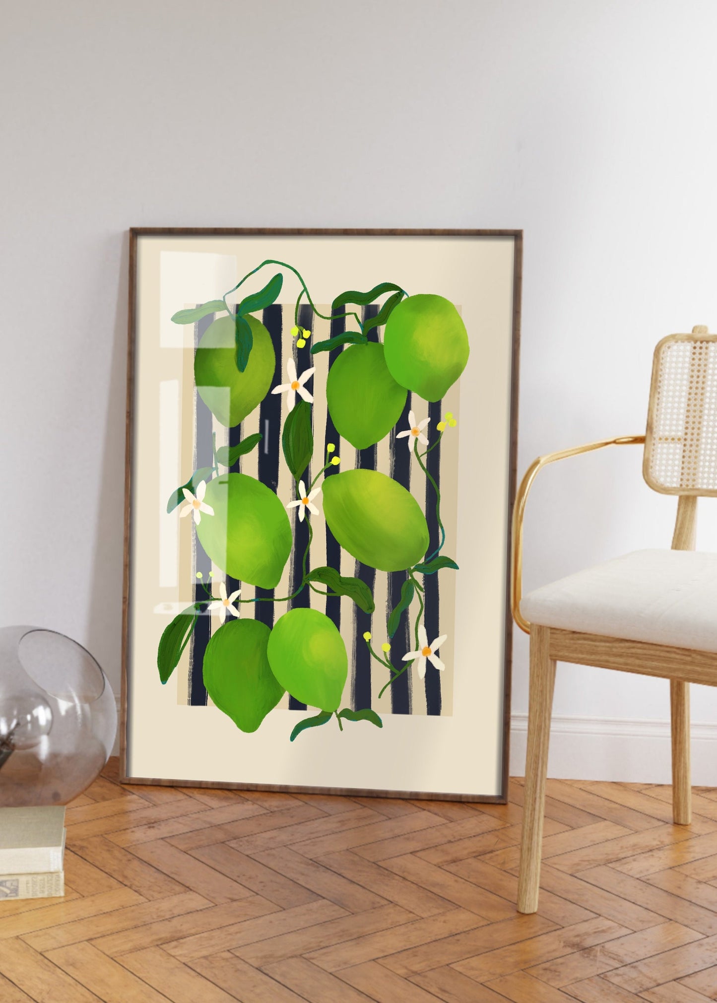 Lime Fruit Market | Unframed