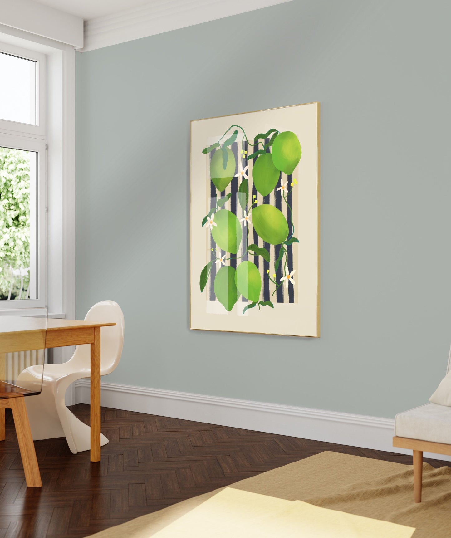 Lime Fruit Market | Unframed