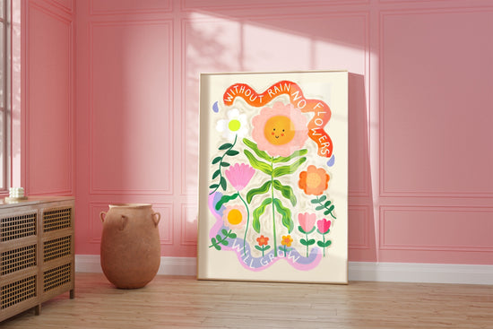 Happy Flower | Unframed