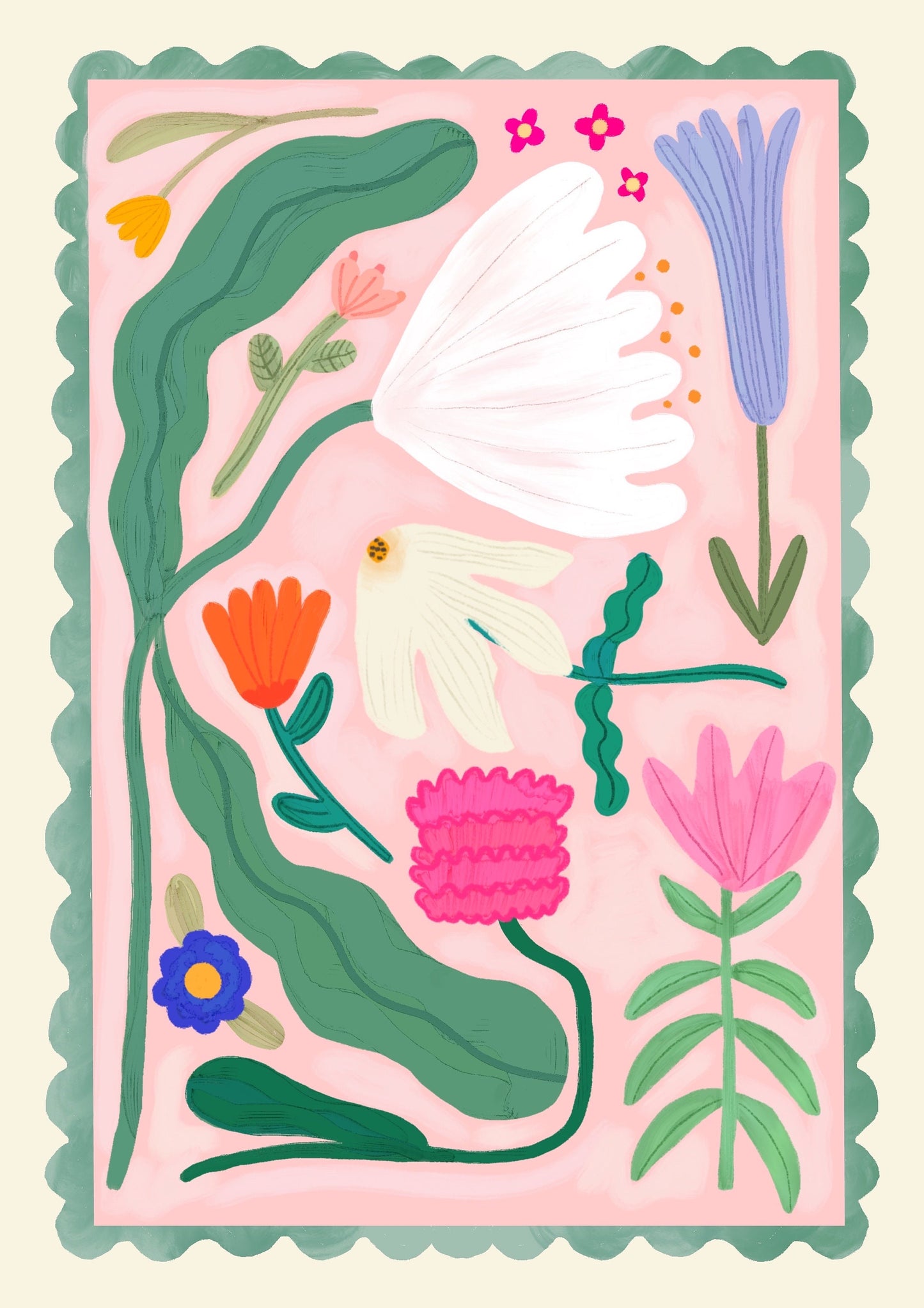 In Bloom | More Colours | Unframed