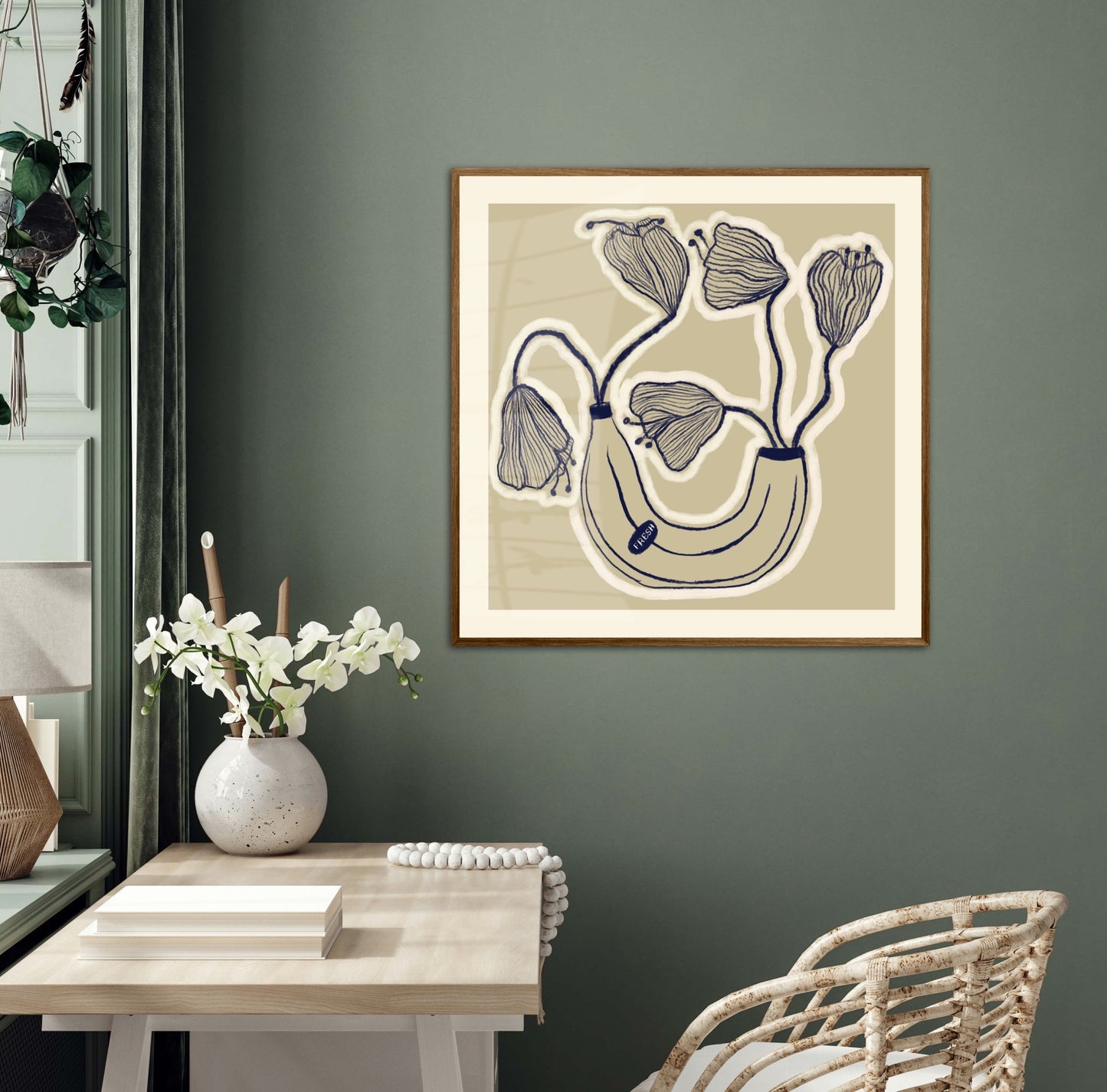 Banana Vase | Unframed