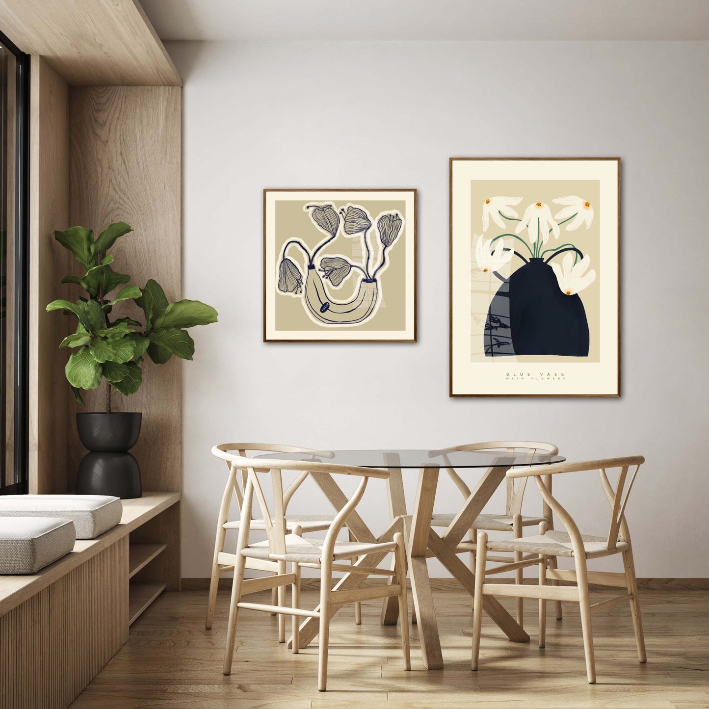 Banana Vase | Unframed