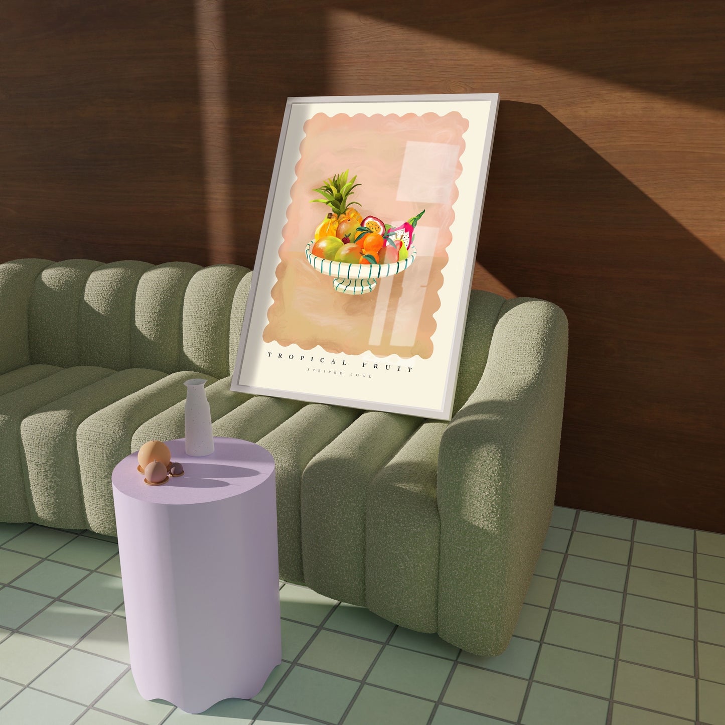 Tropical Fruit Bowl | Unframed