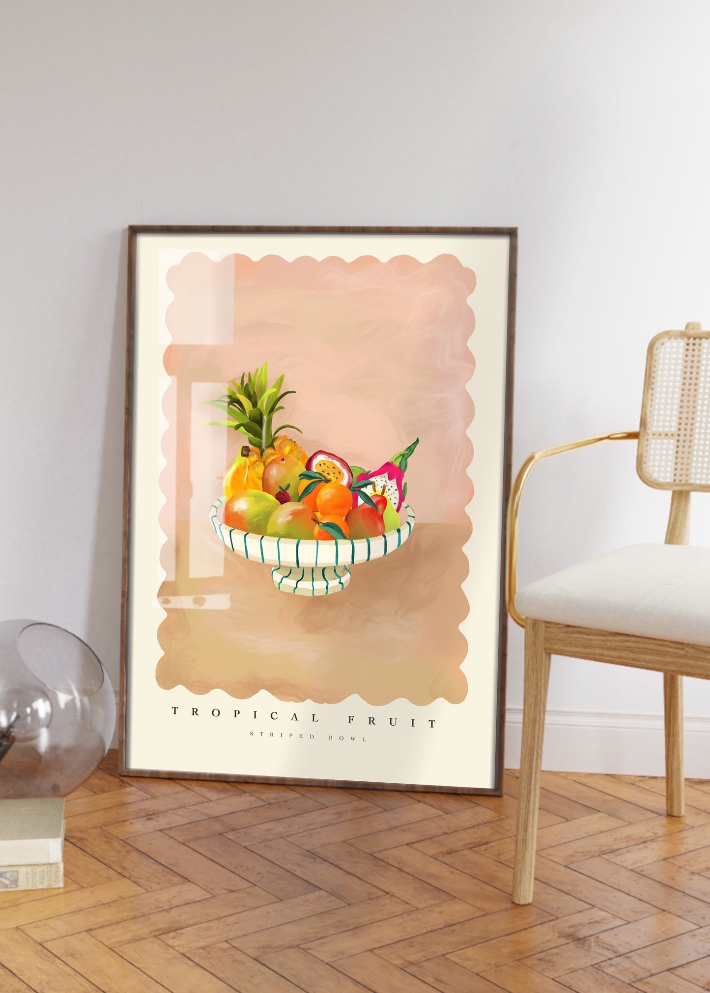 Tropical Fruit Bowl | Unframed