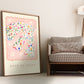 Dove of Peace / bird floral Art / Nursery / Kids Room / Print / Affirmation / Pretty / kids / Flowers / Colour Pop / Bright / Peace Dove