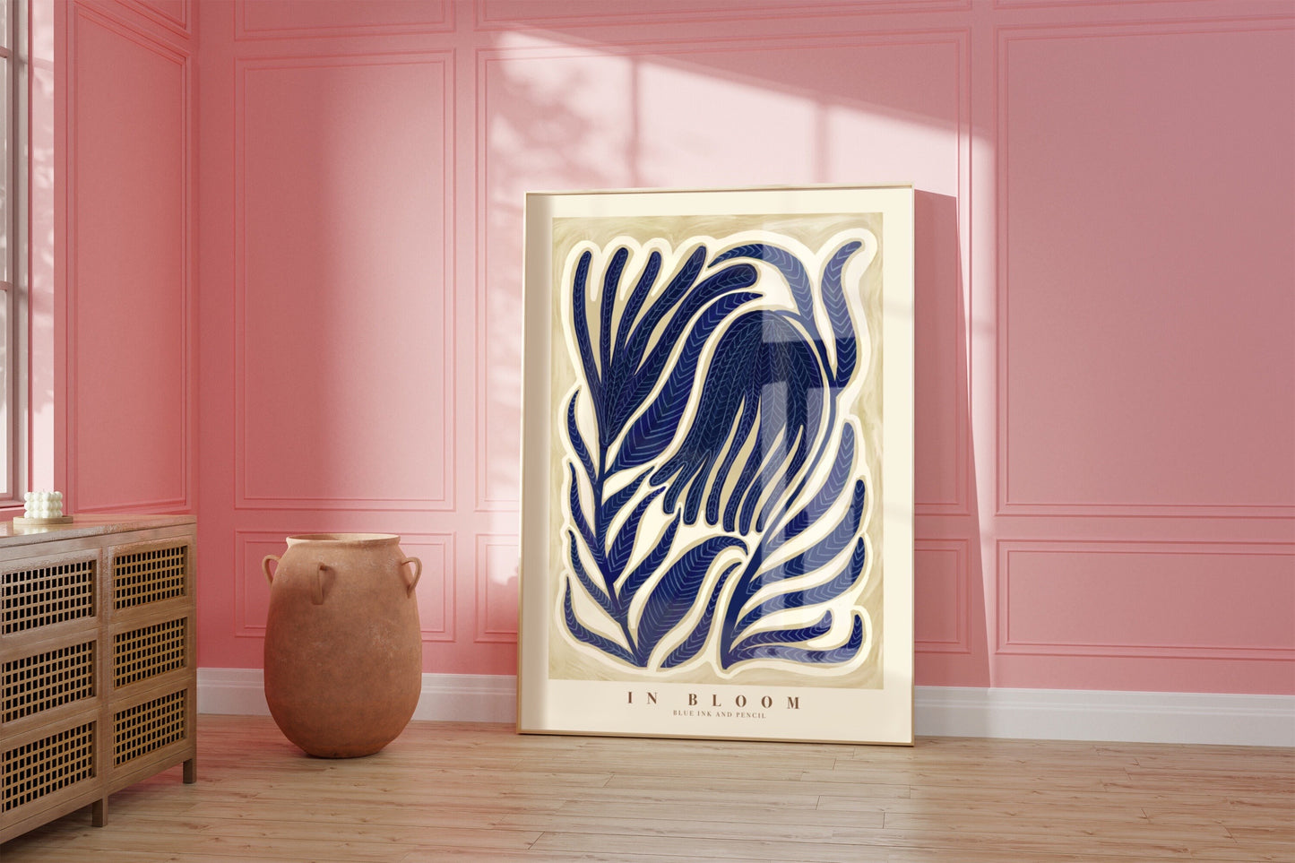 Blue Bloom| Unframed