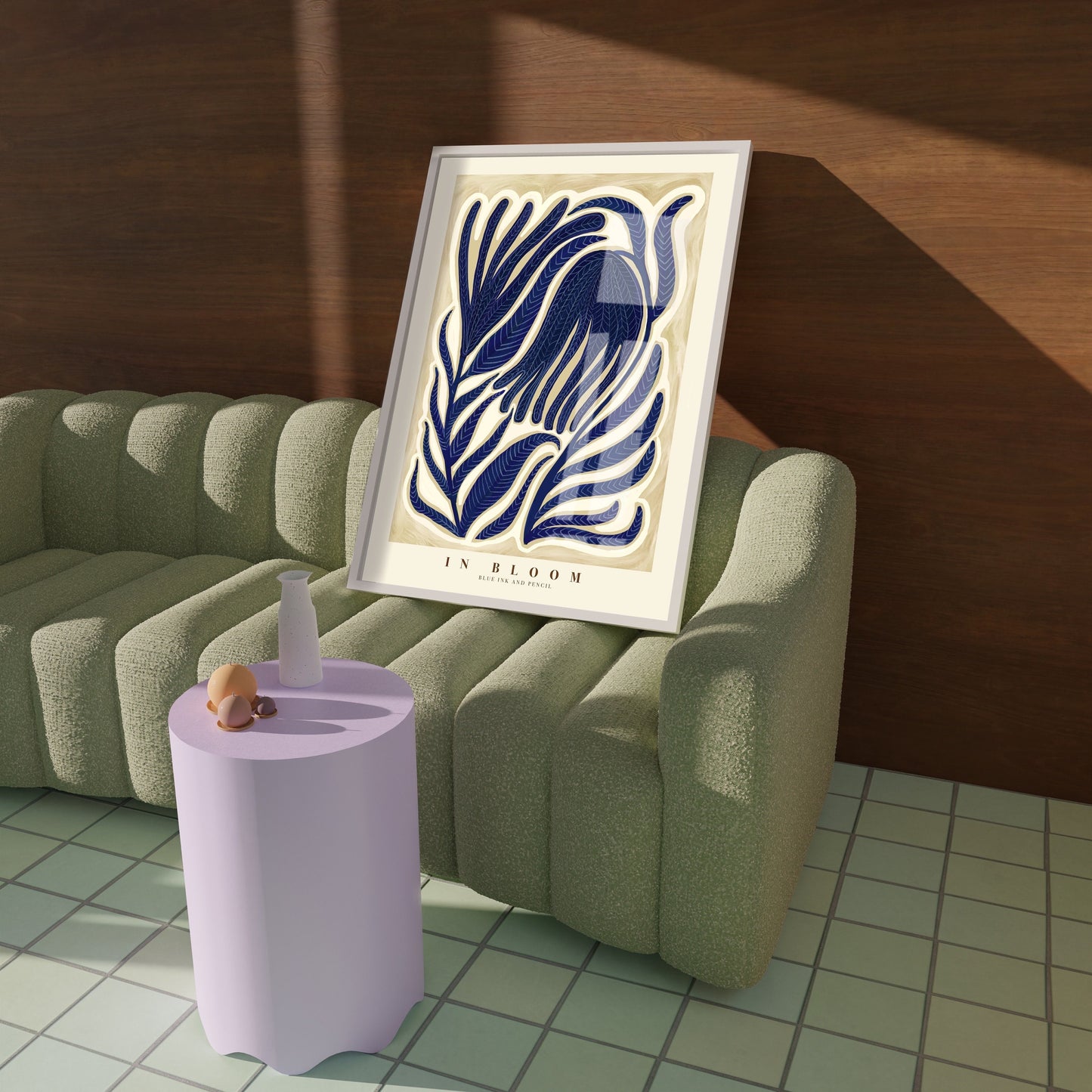 Blue Bloom| Unframed