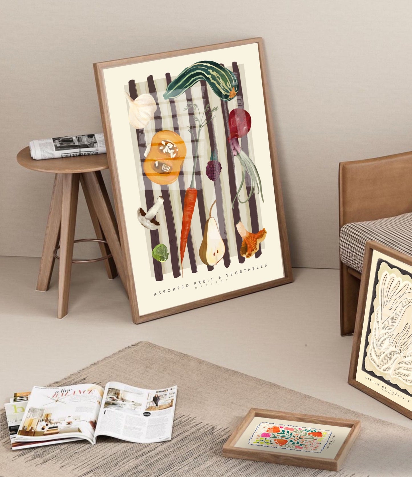 Vegetable Market | Unframed