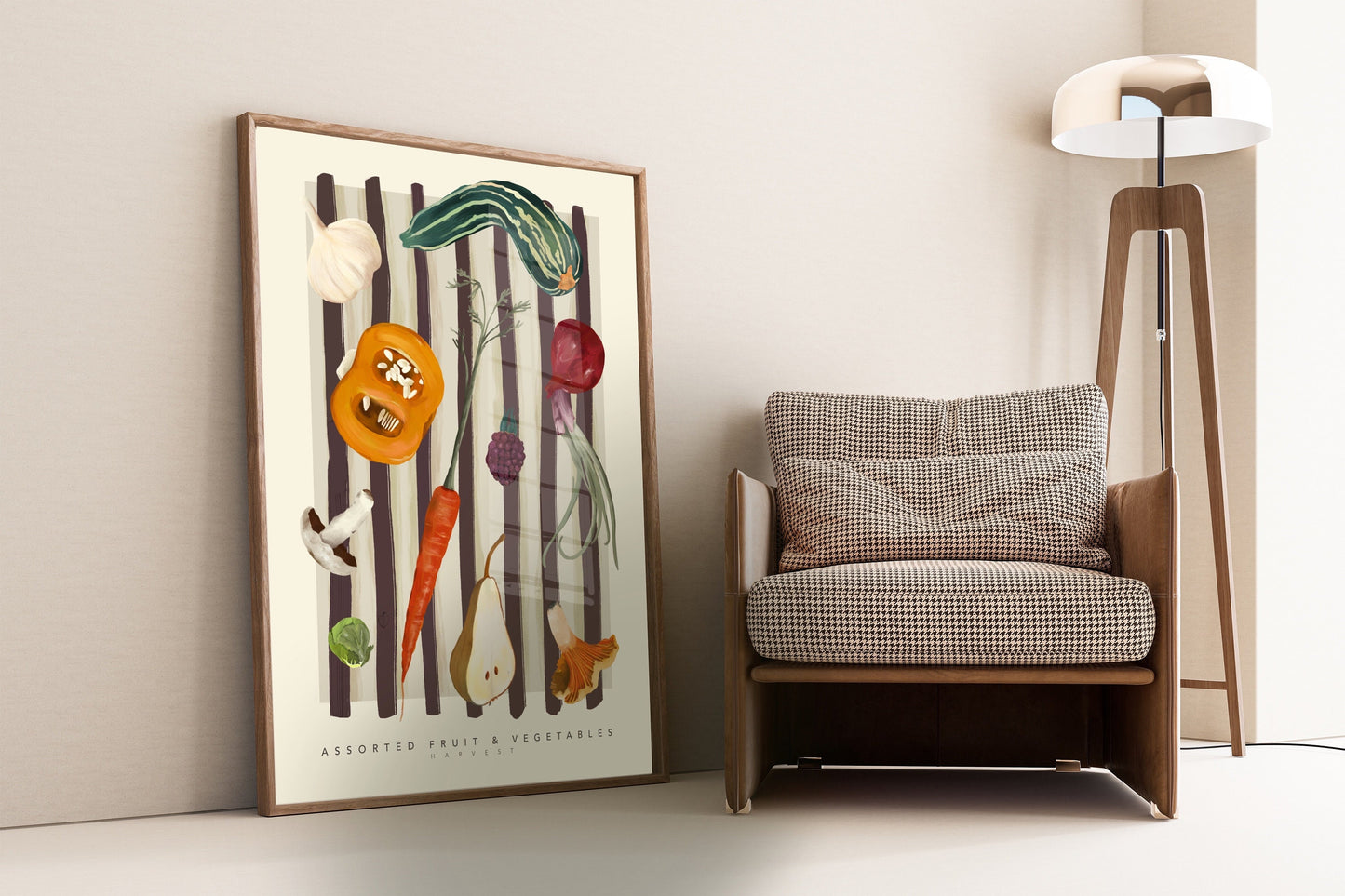 Vegetable Market | Unframed