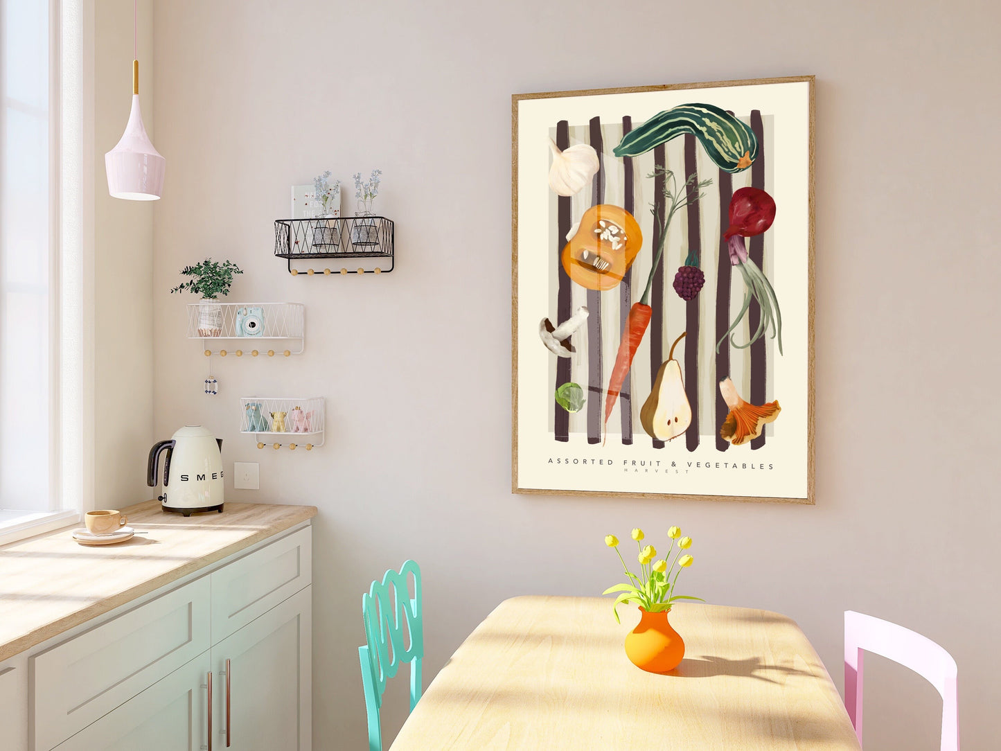 Vegetable Market | Unframed