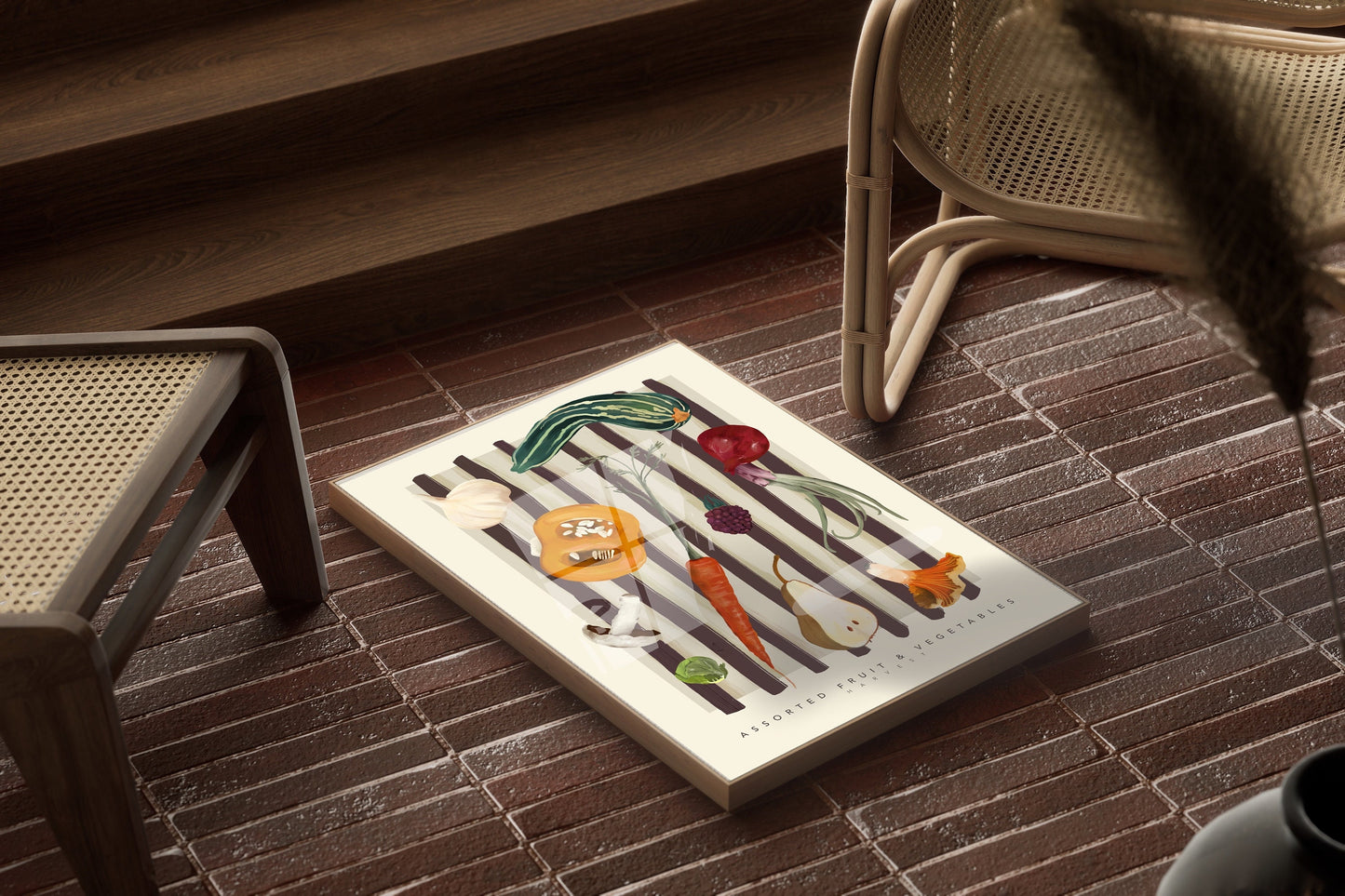 Vegetable Market | Unframed