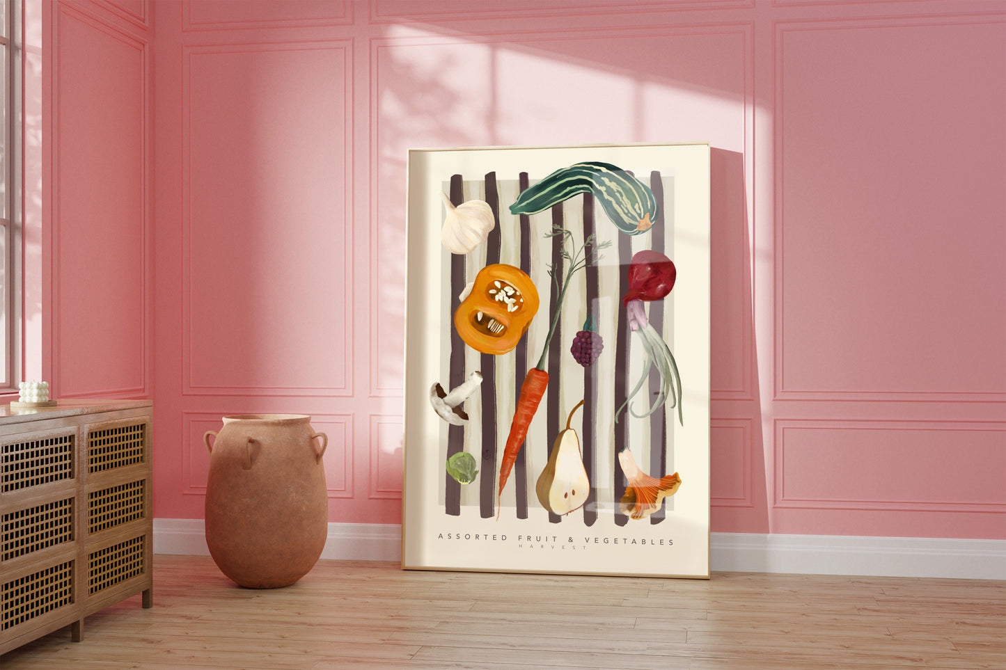 Vegetable Market | Unframed