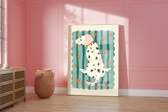 Dalmatian Love | Unframed