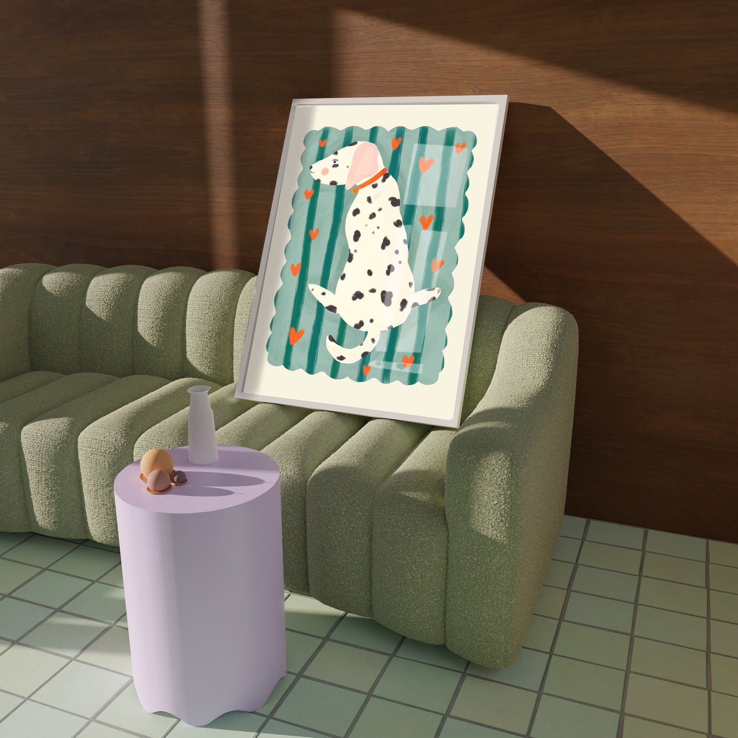 Dalmatian Love | Unframed